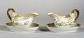 Pair of Royal Copenhagen Porcelain Flora Danica Sauce Boats