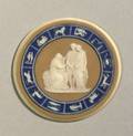 Wedgwood Three Color Jasper Dip Medallion