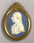 Wedgwood Solid Blue Jasper Portrait Medallion of Joseph II