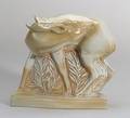 Wedgwood Norman Wilson Glazed Skeaping Model of a Fallow Deer