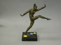 French Art Deco Bronze Figure of a Dancer