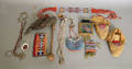 Group of Native American beaded accoutrements