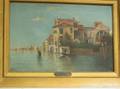Framed Oil Venetian View