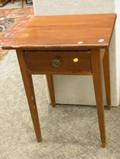 Country Federal Pine SingleDrawer Stand