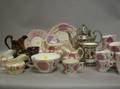 Thirtytwo Pieces of Assorted Lustre Tablewares