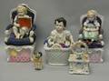Five Figural Porcelain Trinket Boxes