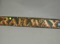 Railway Express Enameled Metal Sign