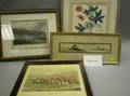 Lot of Miscellaneous Framed and Unframed Prints Etc