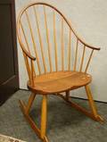 Thomas Moser Windsorstyle Bowback Cherry Arm Rocker