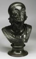 Wedgwood Black Basalt Library Bust of Minerva