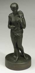 Wedgwood Black Basalt Figure of Autumn