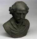 Wedgwood Black Basalt Bust of William Shakespeare