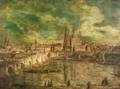 Manner of Bernardo Bellotto Italian 17201780 View of Dresden