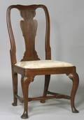 Queen Anne Walnut Side Chair