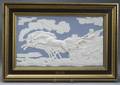 Modern Wedgwood Solid Light Blue Jasper Plaque of The Fall of Phaeton