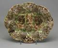 Staffordshire Lead Glazed Creamware Oval Platter