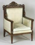 Renaissancestyle Walnut Bergere