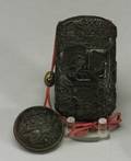 Ebony Inro and Netsuke