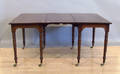 Regency mahogany twopart dining table