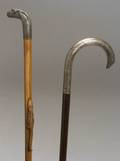 Two Metaltopped Canes