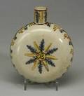 Pratttype Pearlware Flask