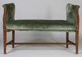 Regency Mahogany Window Seat