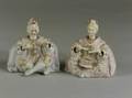 Pair of Bisque Porcelain Nodder Figures