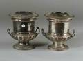 Pair of Silver Plated Wine Coolers