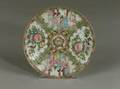 Group of Sixteen Rose Medallion Porcelain Plates