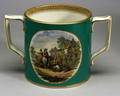 Pratttype Transfer Printed Double Handled Mug