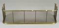 English Brass Fireplace Fender