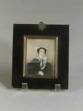 Miniature Portrait on Ivory of a Lady