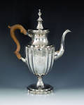 Philadelphia silver coffee pot ca 1800