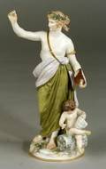 Meissen Porcelain Allegorical Figure