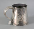 Newport Rhode Island silver tankard ca 1720