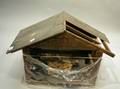 Folk Art Wood Cutters Shack Model