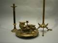 Brass Smoking Stand and Candlestick