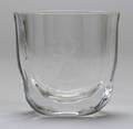 Orrefors Engraved Glass Vase