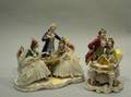 Two German Porcelain Figural Groups