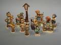 Ten Ceramic Hummel Figures