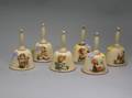 Six Ceramic Hummel Annual Bells