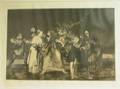 Framed Print After Goya