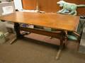 Pine Breadboardtop Trestle Table