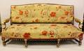 Fine continental Carved and Gilt Wood Sofa
