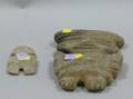 Two PreColumbian Carved Stone Figures
