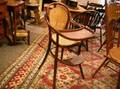 Childs Caned Bentwood Highchair