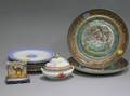 Group of Decorated Pottery and Porcelain
