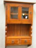Diminutive Mahogany Wall Cabinet