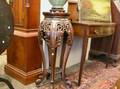 Chinese Carved Hardwood Plant Stand