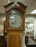 Northern European Oak Tall Case Clock